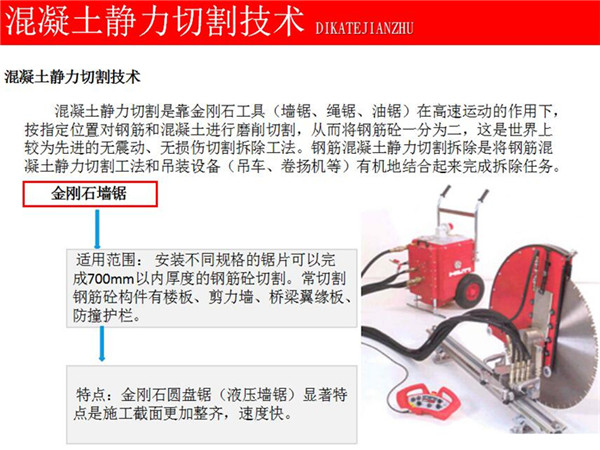 混凝土靜力切割技術